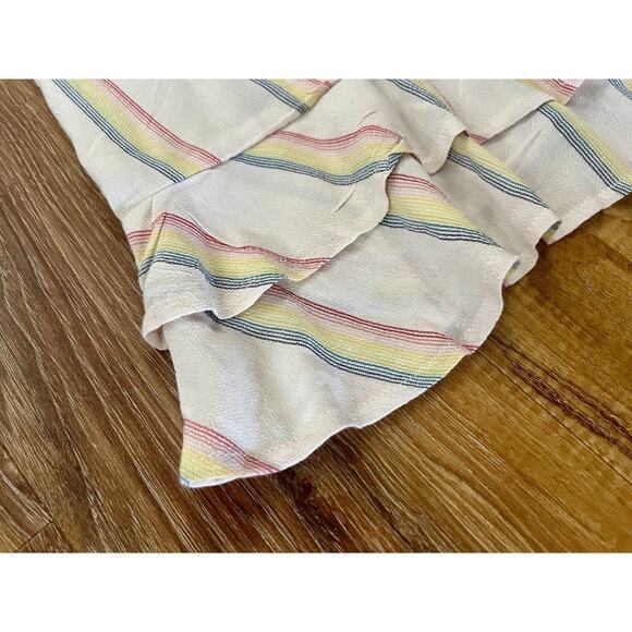 Volcom Women's Ruffled Tropical Stripe Island Cami Tank Size XS NEW - Picture 6 of 13